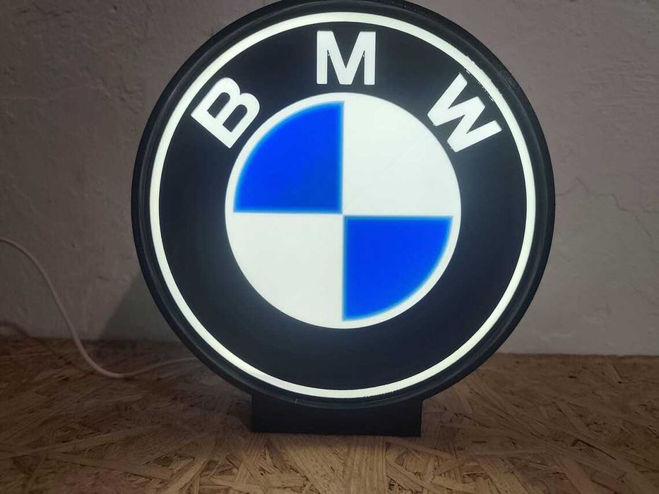 Lightbox Luminaria decorativa BMW