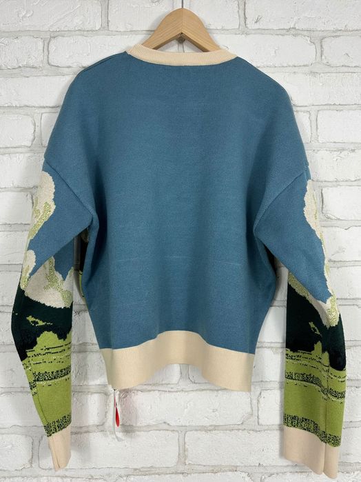 Sweter Cider z motywem kampera i gór
