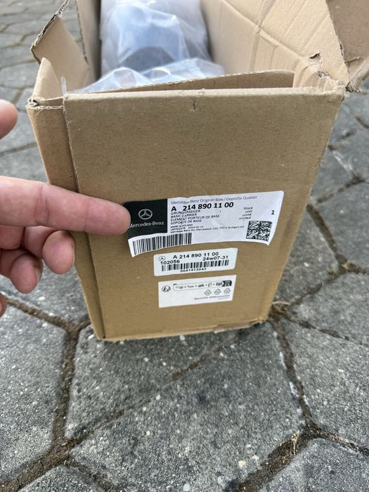 Barras de tejadilho Mercedes E300 w214 novas