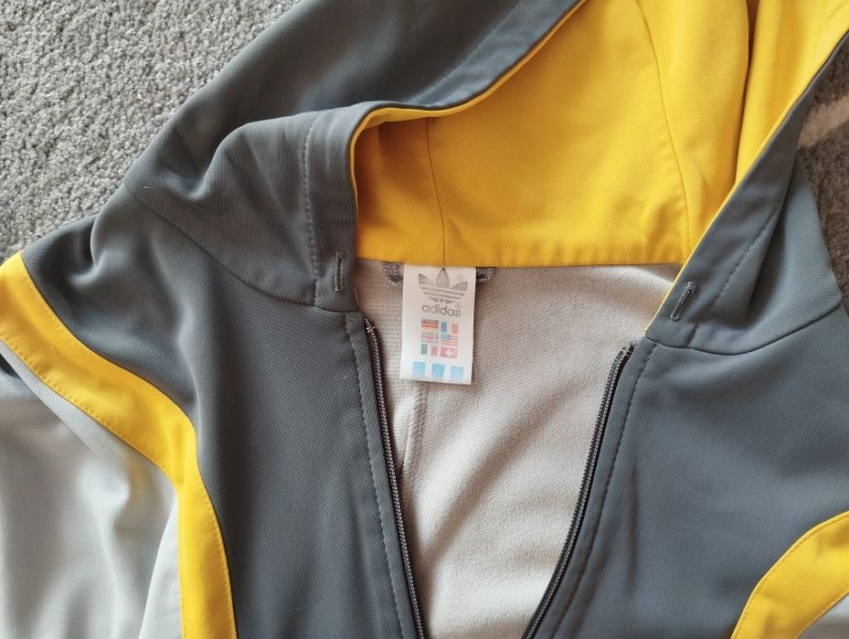 Bluza z kapturem Adidas Las Vegas z lat 80 Vintage