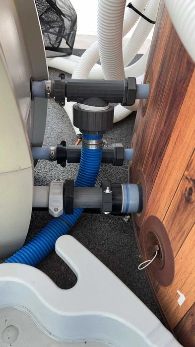 Trojnik do jacuzzi Layz spa. komplet