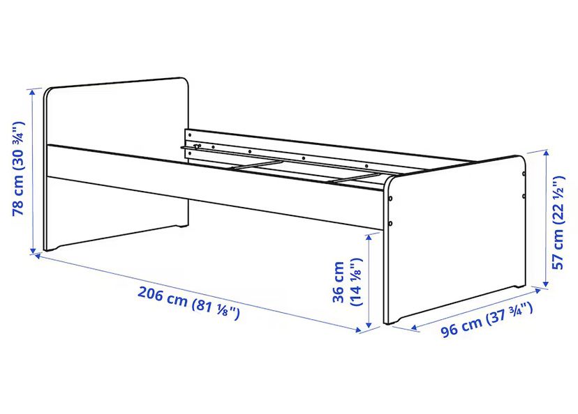 Cama Slakt 90x200 solteiro