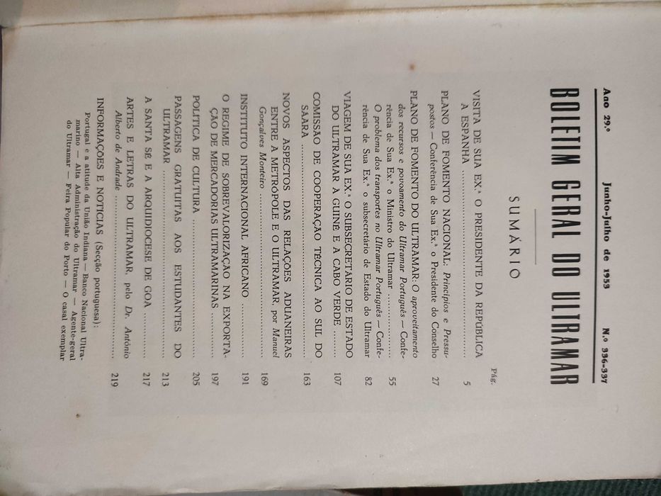 Boletim Geral do Ultramar - 5 Volumes
