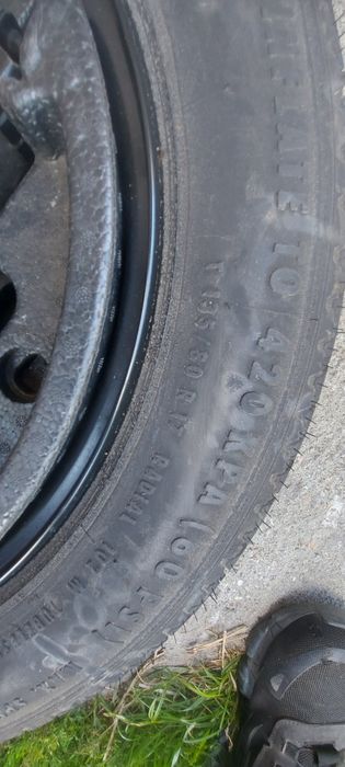 Wklad Kolo dojazdowe zapasowe 17" komplet bmw e60 e61