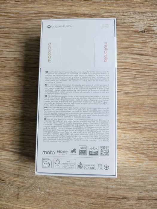 Motorola Edge 60 Fusion 8/256GB 6.67" 120Hz 50Mpix