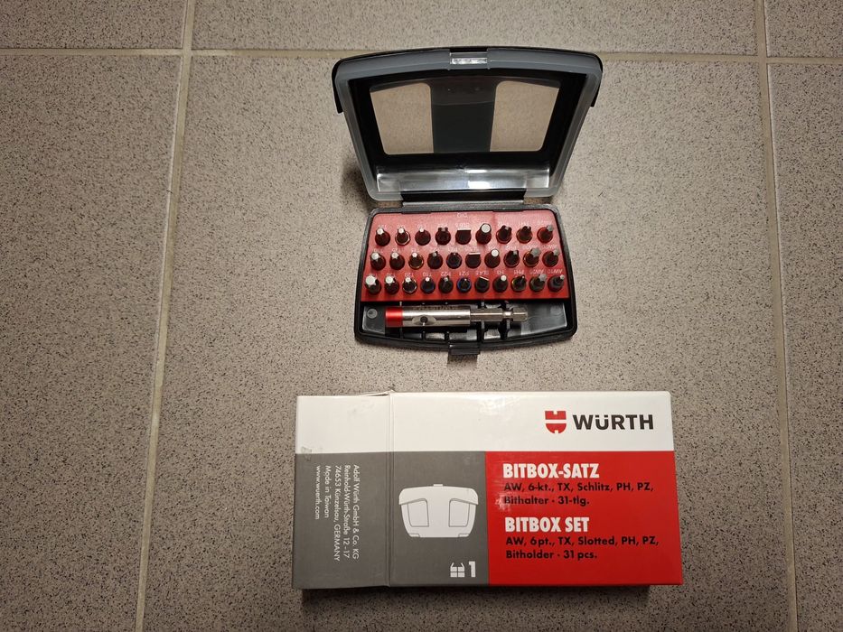 Zestaw bitów Bitbox firmy Würth