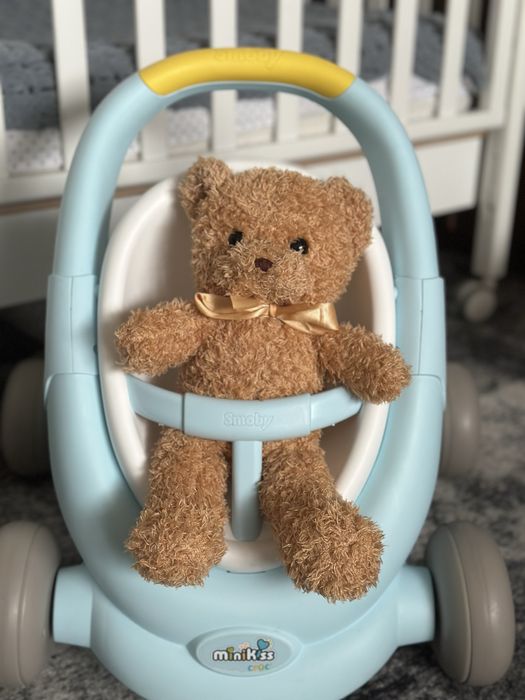 Ходунки-толкар-коляска для ляльки 3 в 1 Smoby