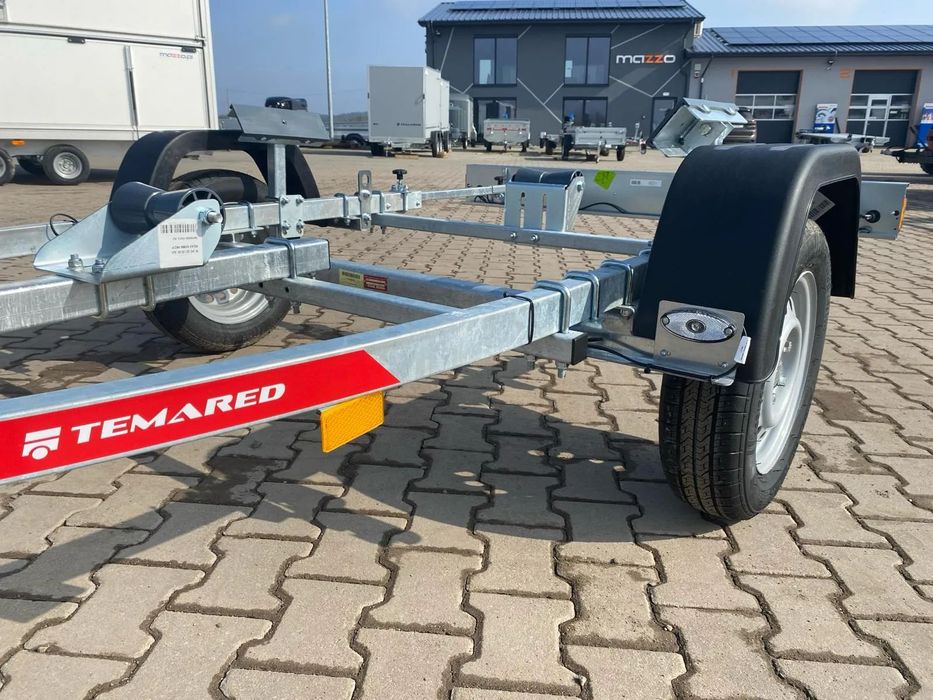 Temared Dostawa Przyczepka Podłodziowa Dmc750kg Łódź Do 4,3M