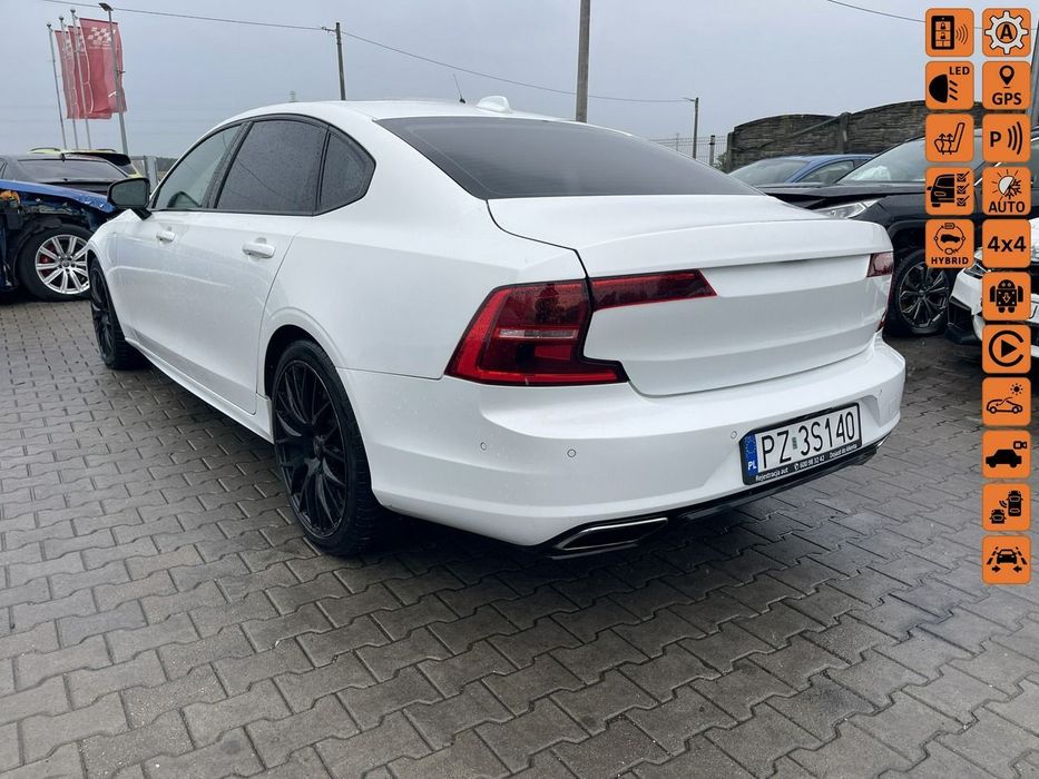 Volvo S90 R-Design L T8 Plug IN 4x4 Skóra Panorama Harman Pamięć