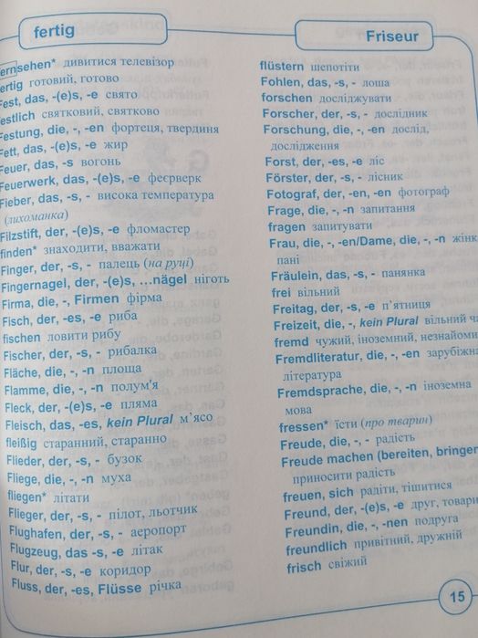 Мій словник з німецької мови