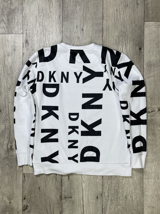 DKNY кофта свитшот S размер белая женская