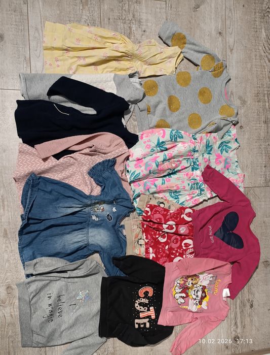 Tania mega Duża paka rzeczy dla dziewczynki