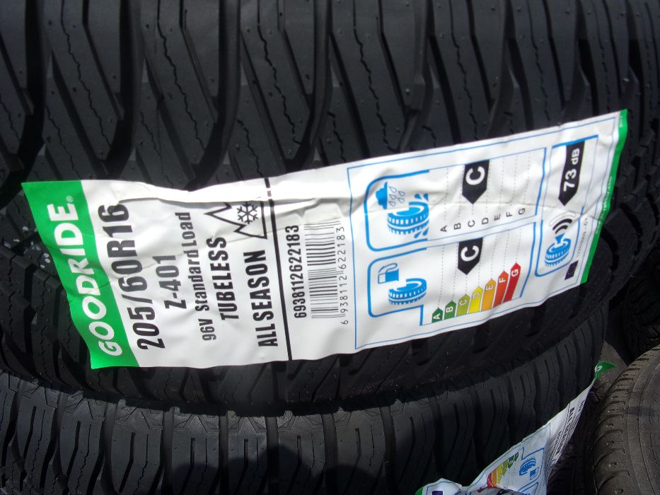 Nowe opony całoroczne 205/60/16 Goodride 2025/6r