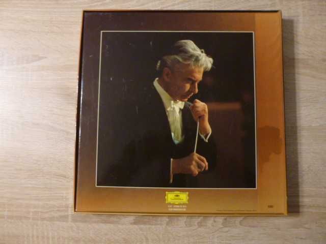 BEETHOVEN - Symfonie Karajan - Box 8 Lp Deutsche Grammophon ideał