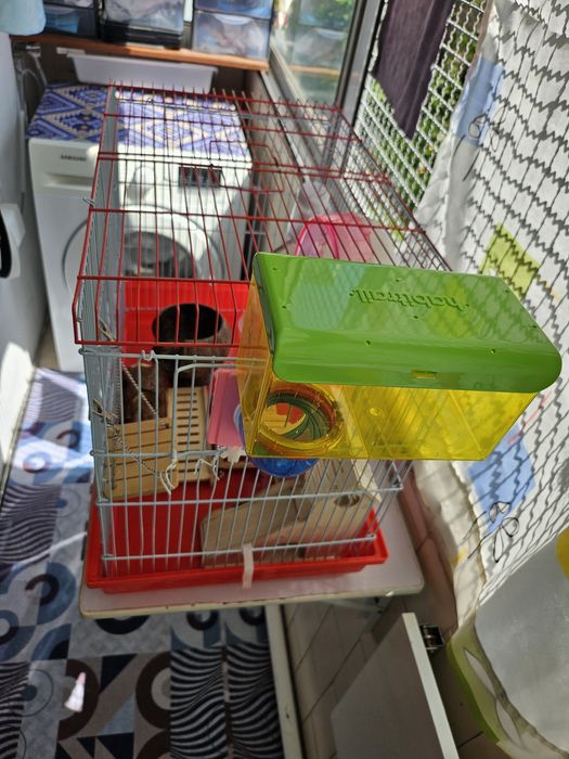 Gaiola  pássaros ou hamsters  completa