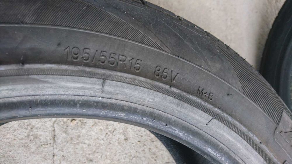 Pneus 195/55R15 usados
