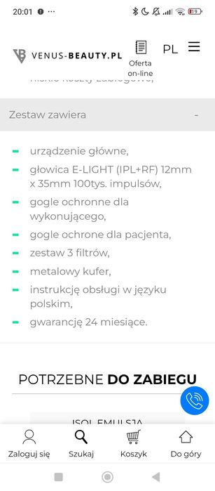 Sprzedam laser używany