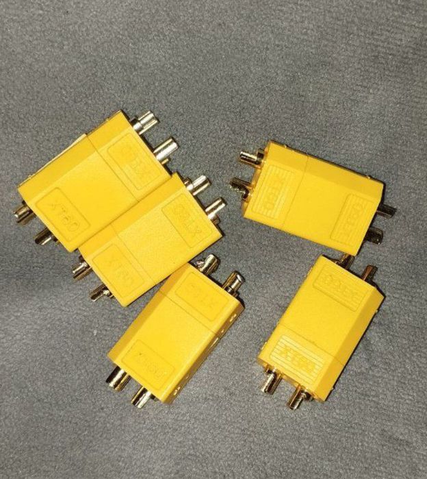 XT60, 5 пар роз'ємів, для дронів, конектори