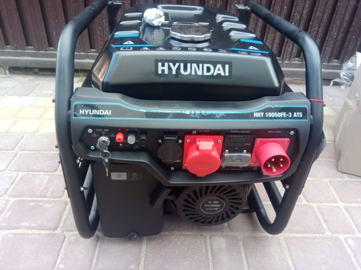 Генератор САМОЗАВОДНИЙ трьохфазний HYUNDAI 10000FE-3 ATS АКЦІЯ!Новий ...