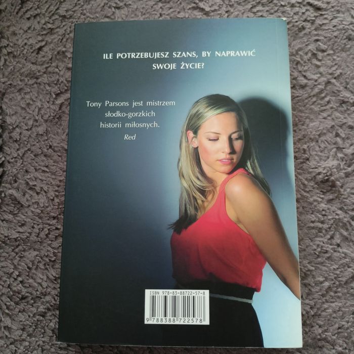 Książka "Druga szansa" Tony Parsons