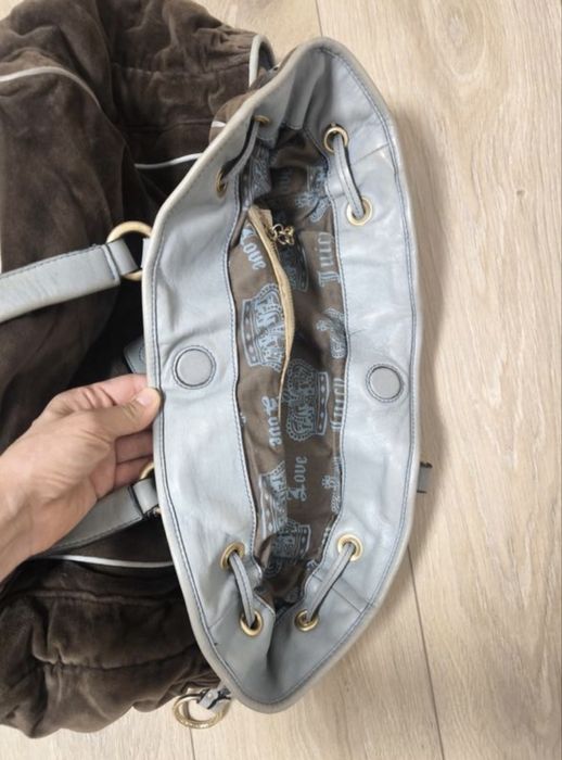 Juicy Couture VINTAGE Heiress Daydreamer Velvet shoulder bag