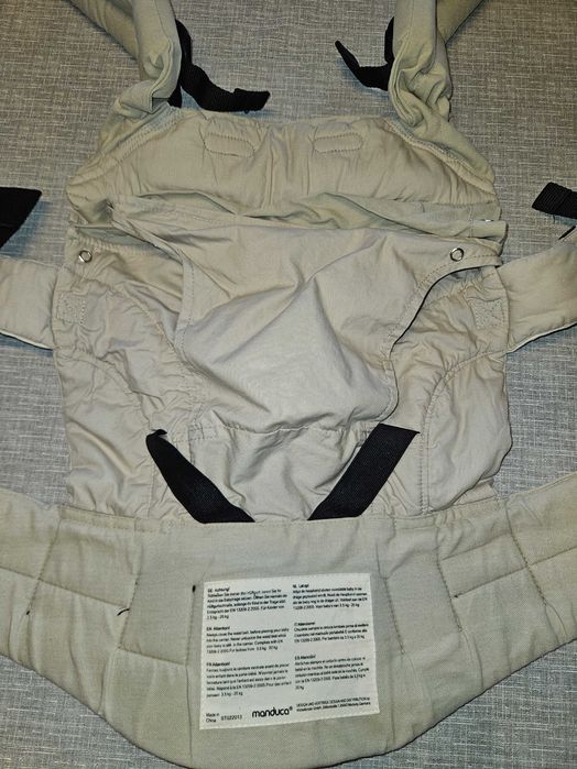Nosidełko Manduca 3,5 - 20 kg - oryginalne - jak nowe [Kraków]
