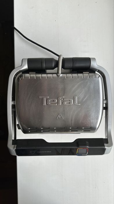 Електрогриль Tefal OptiGrill Elite GC750D30 — стан майже нового