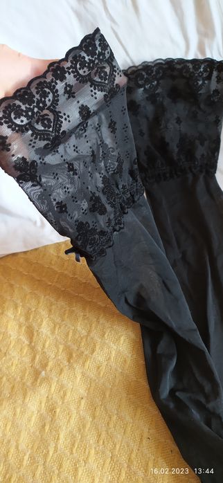 Pończochy samonośne włoskie