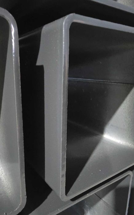 Słupki ogrodzeniowe 6x4 60x40x1,2  antracyt ral7016