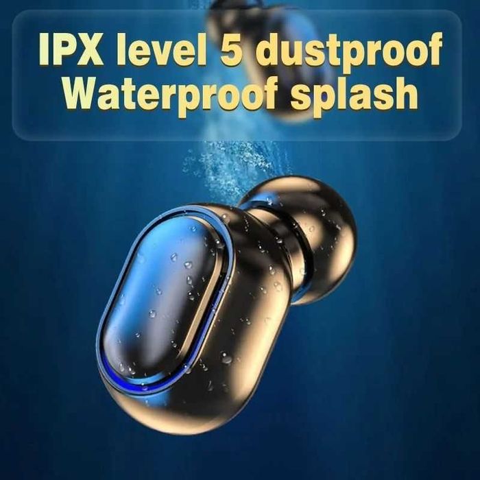 Навушники бездротові bluetooth TWS E7s чорні