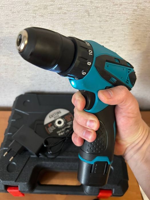 Набір Шуруповерт та Болгарка міні 2 акб 18V