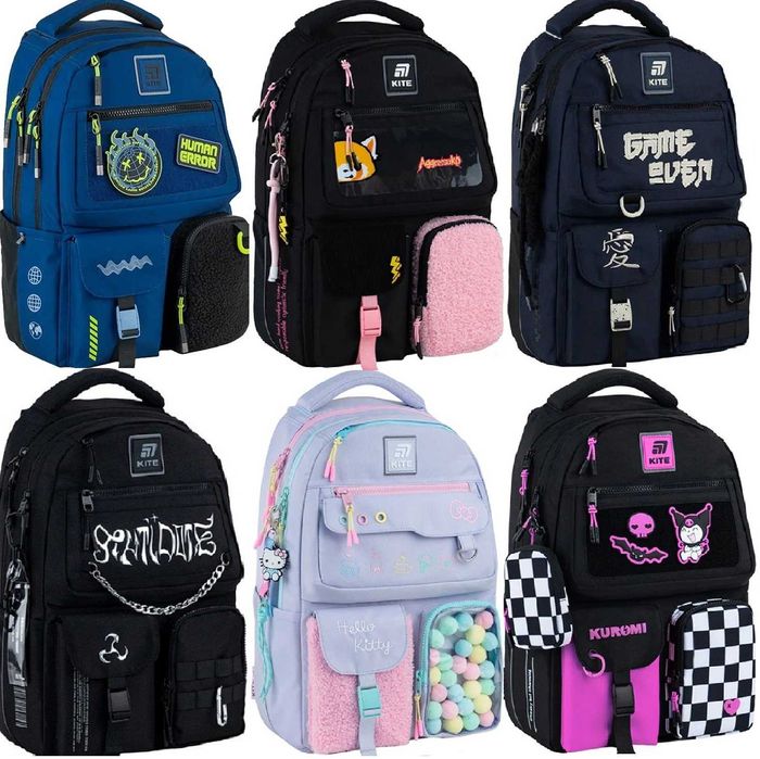 Рюкзак Kite Education teens 2587M пенал сумка