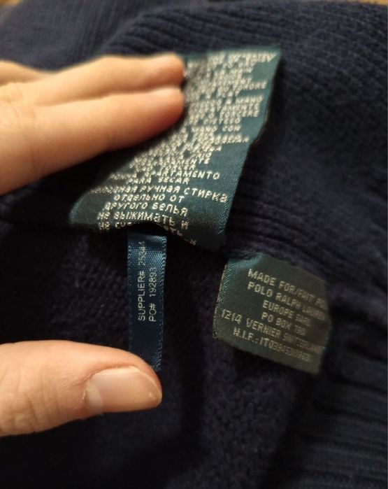 1/3 polo ralph lauren new york зіп