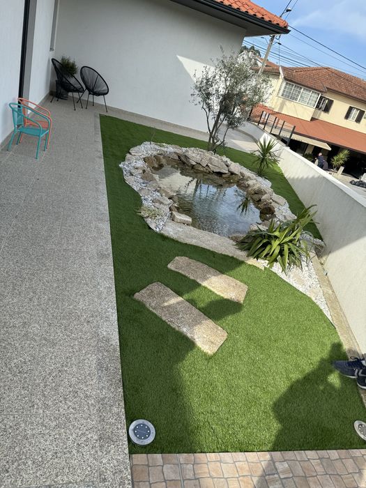 Limpezas e jardins e lagos