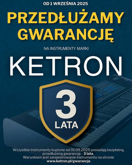 Nowy Ketron EVENT EVM PACK - moduł  EVM + Monitor + Pokrowiec