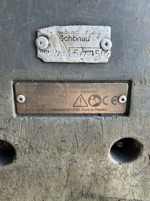 Atlas Copco Cobra PRO – młot spalinowy wyburzeniowy / do podbijania