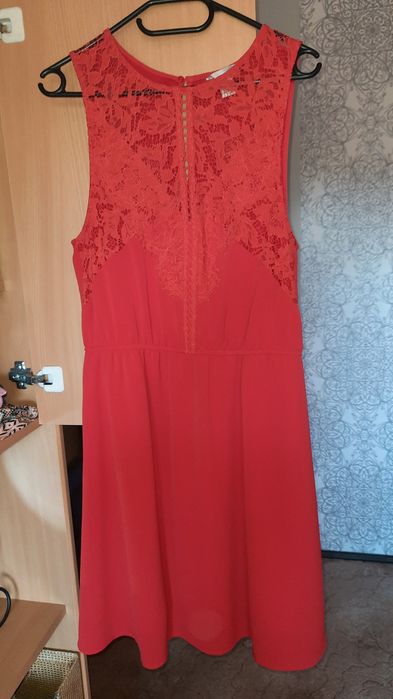 Czerwona sukienka H&M 40