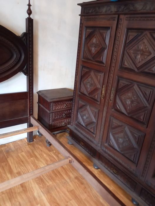 Mobília de quarto antiga