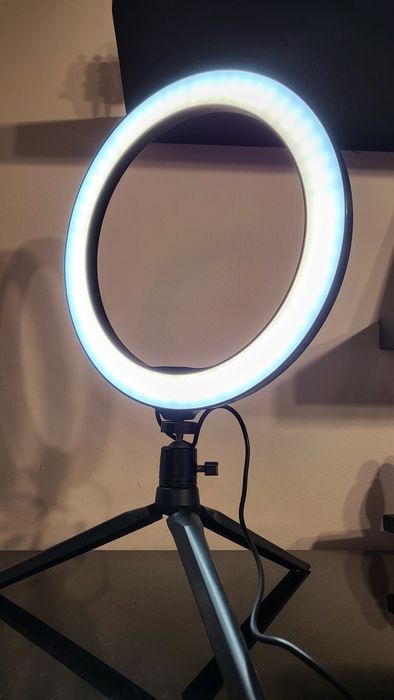 Ring light de mesa