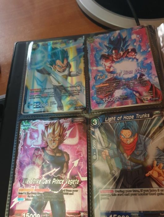 Conjunto cartas Dragon ball Super