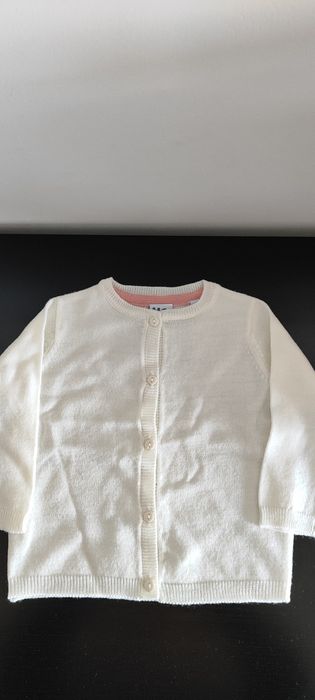 Casaco em malha para bebé, novo.
