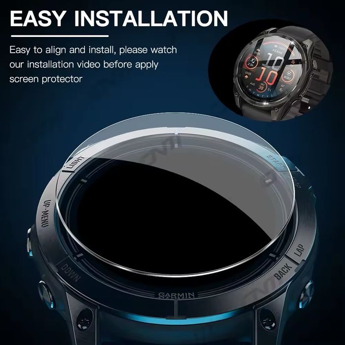 Захисне скло / плівка на годинник Garmin Fenix Tactix Enduro Epix і ін
