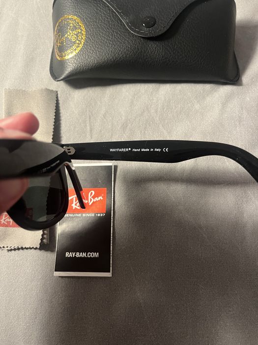 Óculos Ray-Ban Wayfarer pretos