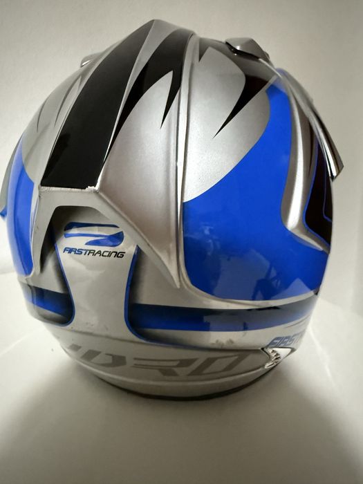 Capacete Motocross Firstracing Hydro Azul S
