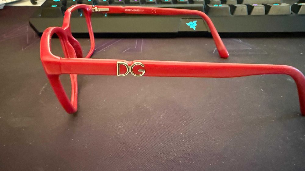 Armação de Óculos Dolce & Gabbana – Vermelha