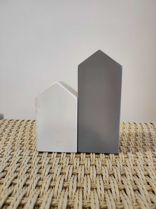 Casinhas decorativas de madeira