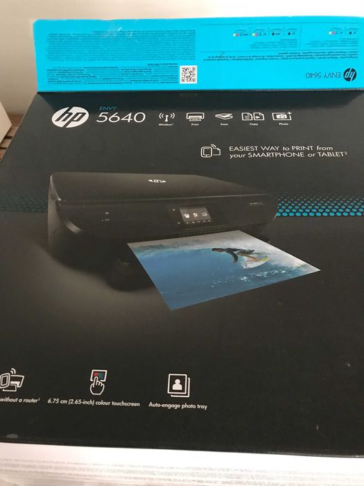 IMPRESSORA HP ENVY 5640 Em perfeito estado. Com a caixa.