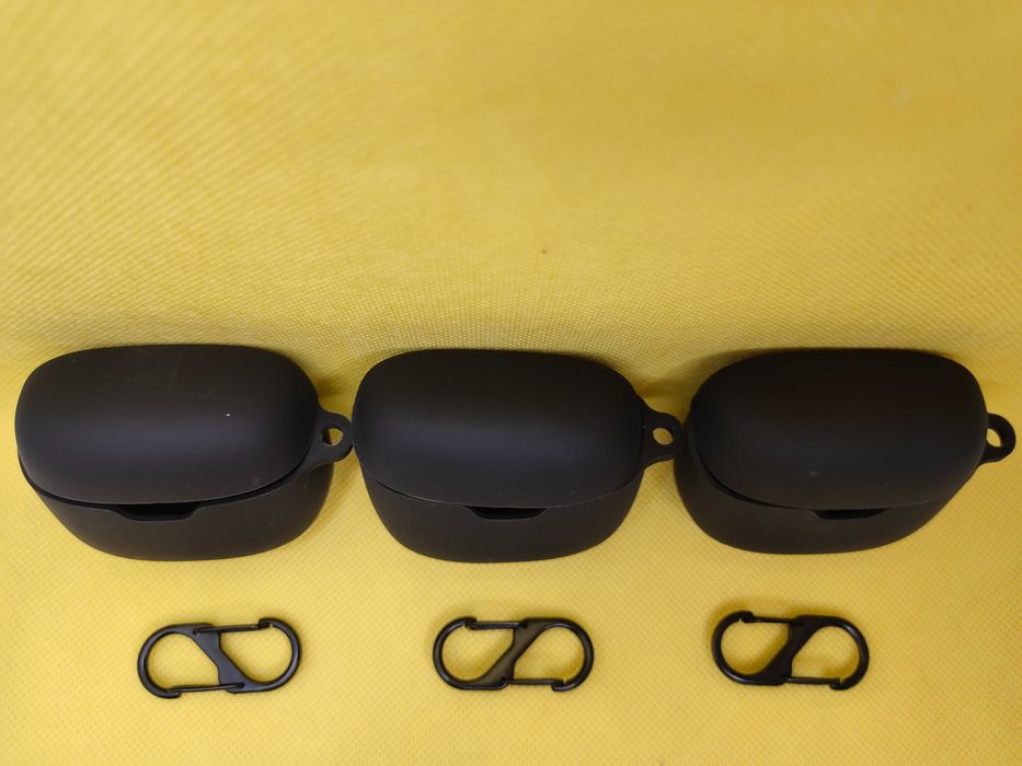 Чехол силиконовый на наушники JBL TUNE BEAM + карабин