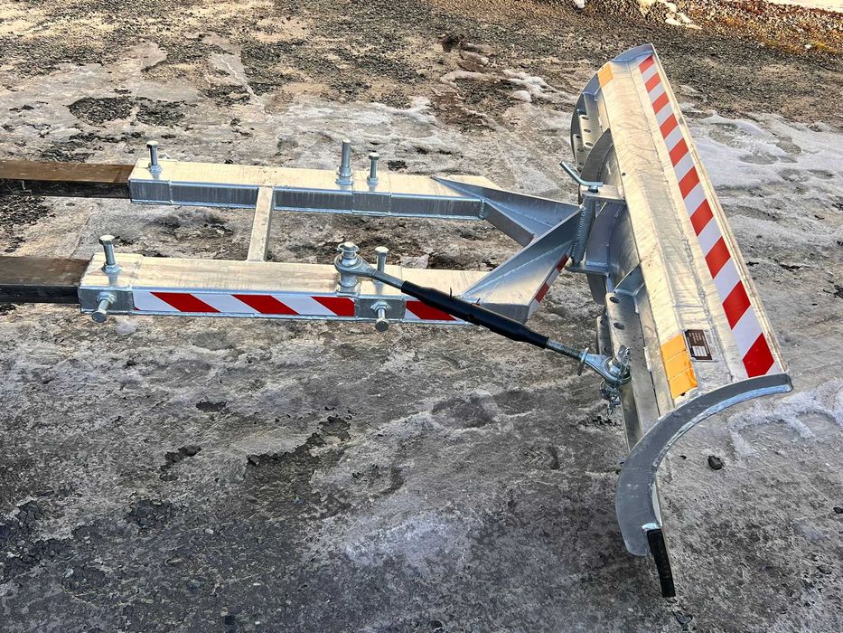 Pług do Wózka Widłowego odśnieżanie śnieg na widły ocynk POLSKA PROD