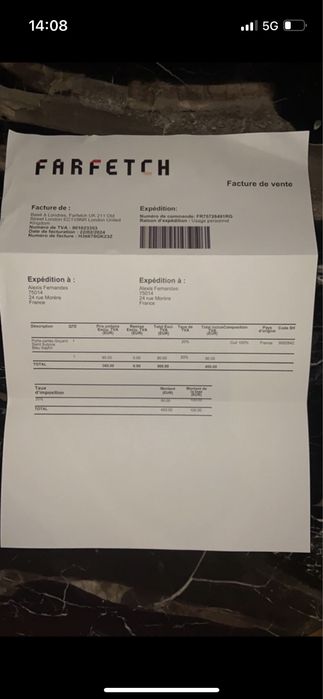 Carteira Goyard Cinzenta